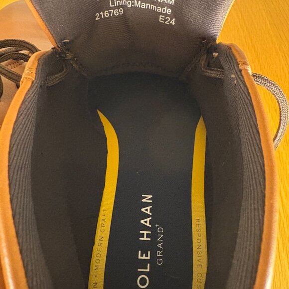 Cole Haan Men's Grand Chukka Boots British Tan Size 9 M - Picture 8 of 9